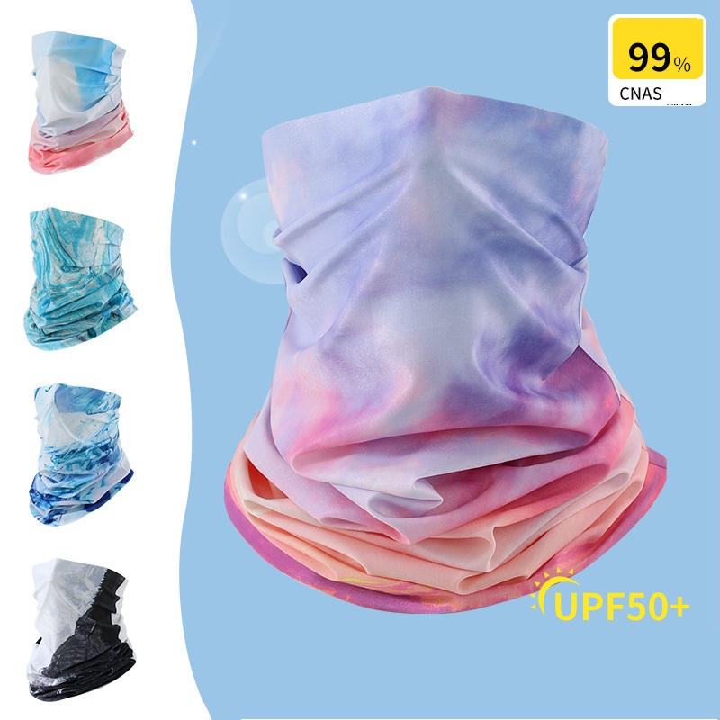 Headband Summer Knit - Moda renk dikişsiz bisiklet Bandana boyun