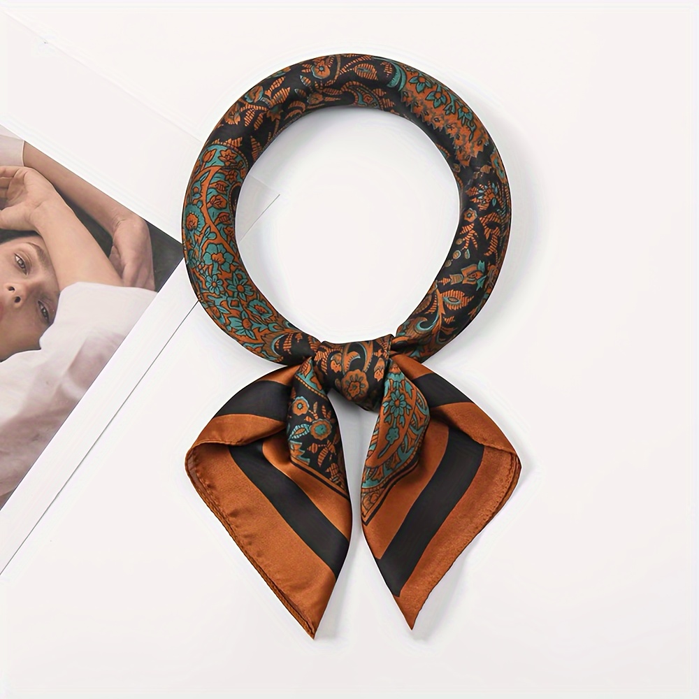 Retro yelek ve şık kare eşarp  - Headband Summer Knit incelemesi ve fiyatı