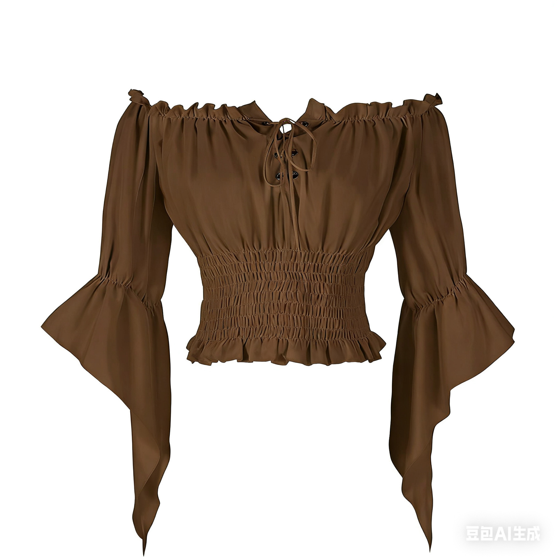 Rönesans Ortaçağ Aristokrat Kı - Blouse Off Shoulder incelemesi ve fiyatı