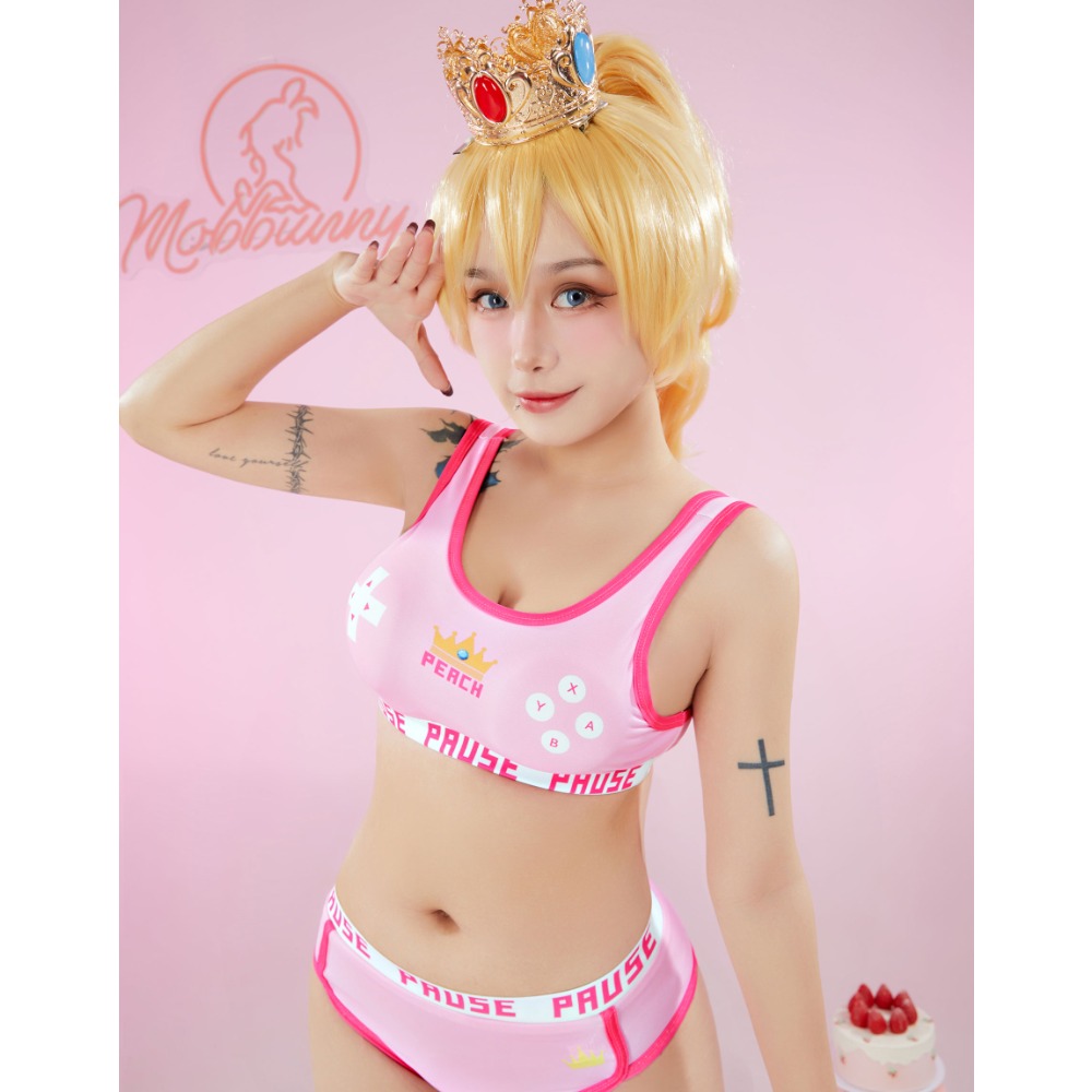 MOBBUNNY şeftali türev spor Ta - Bralette Triangle Set incelemesi ve fiyatı