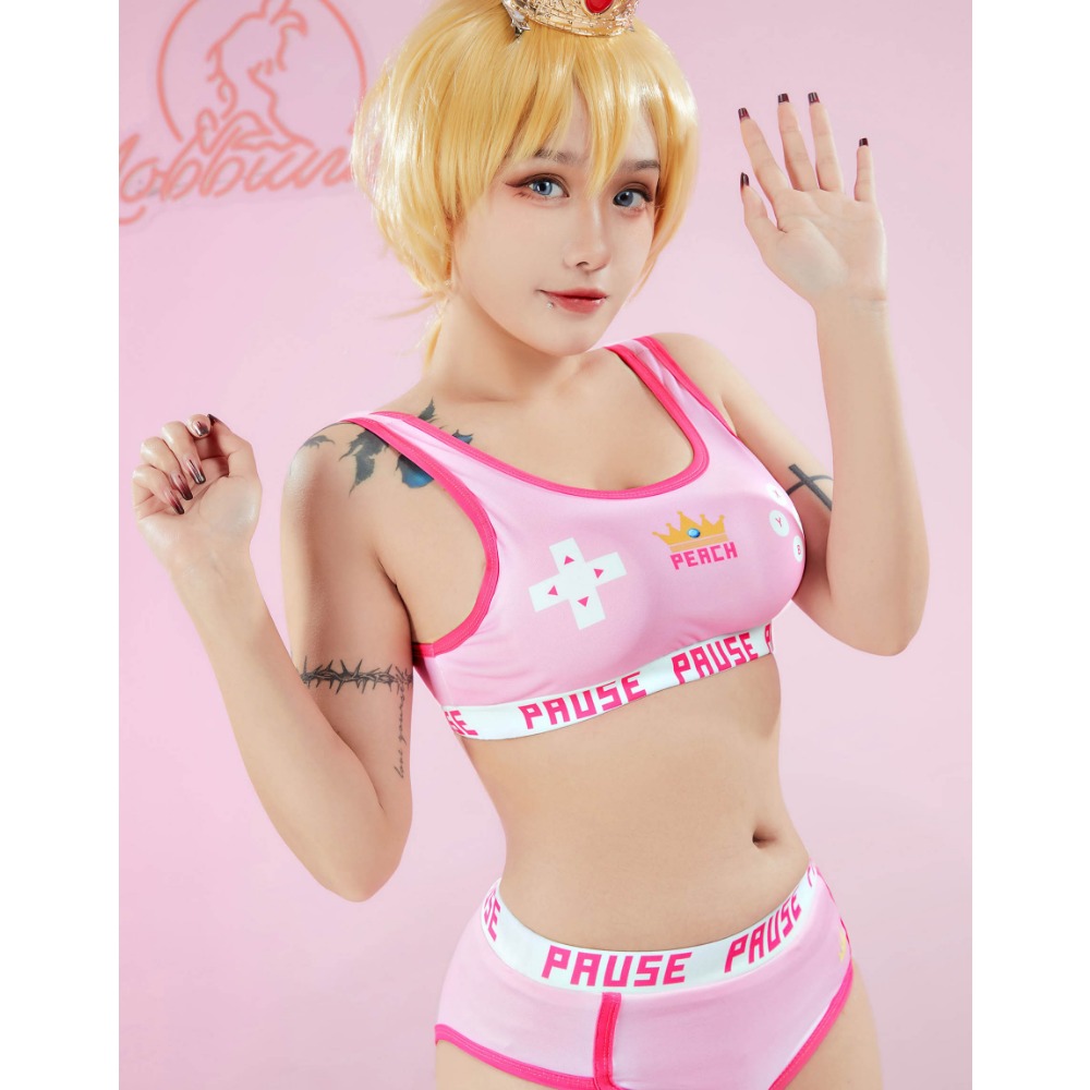 MOBBUNNY şeftali türev spor Ta - Bralette Triangle Set incelemesi ve fiyatı