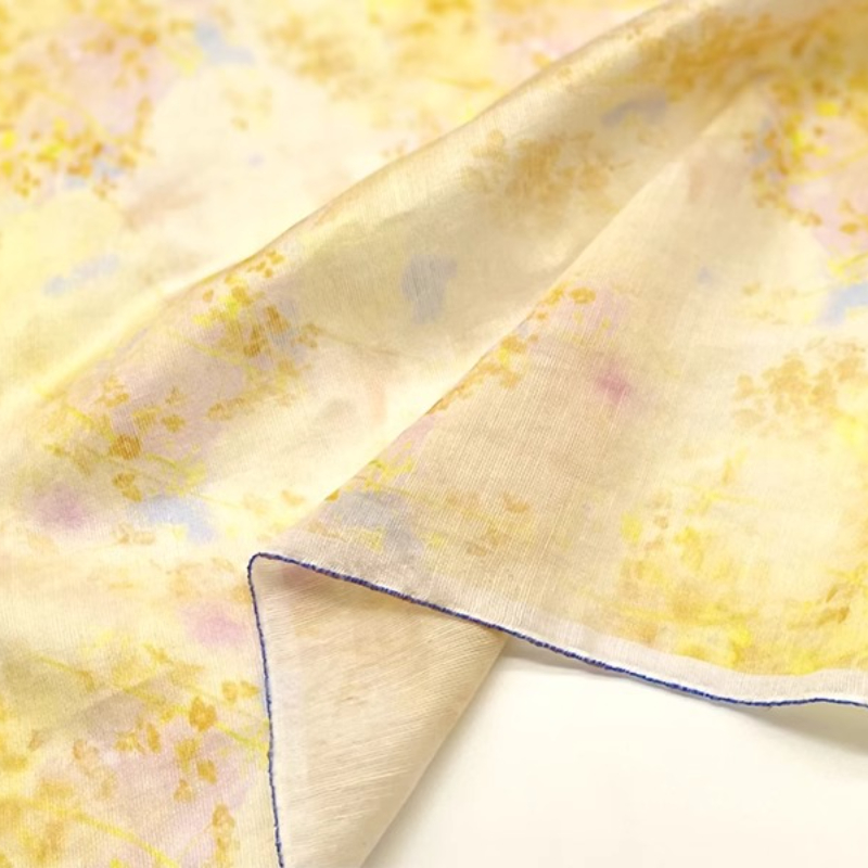 Zencefil Rengi Japon Esintili  - Kimono Sheer Floral incelemesi ve fiyatı