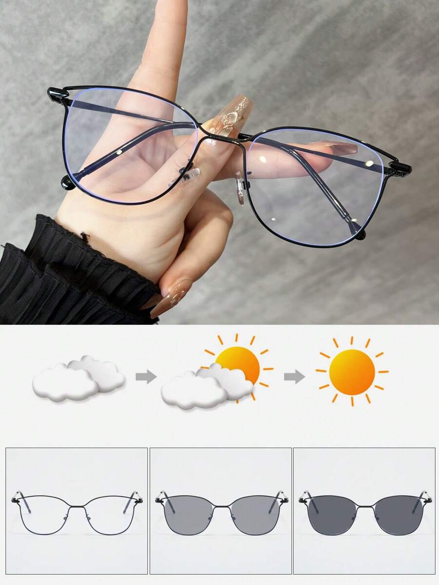 1 adet Metal Kedi Gözü Oyuk Çe - Sunglasses Cat Eye incelemesi ve fiyatı