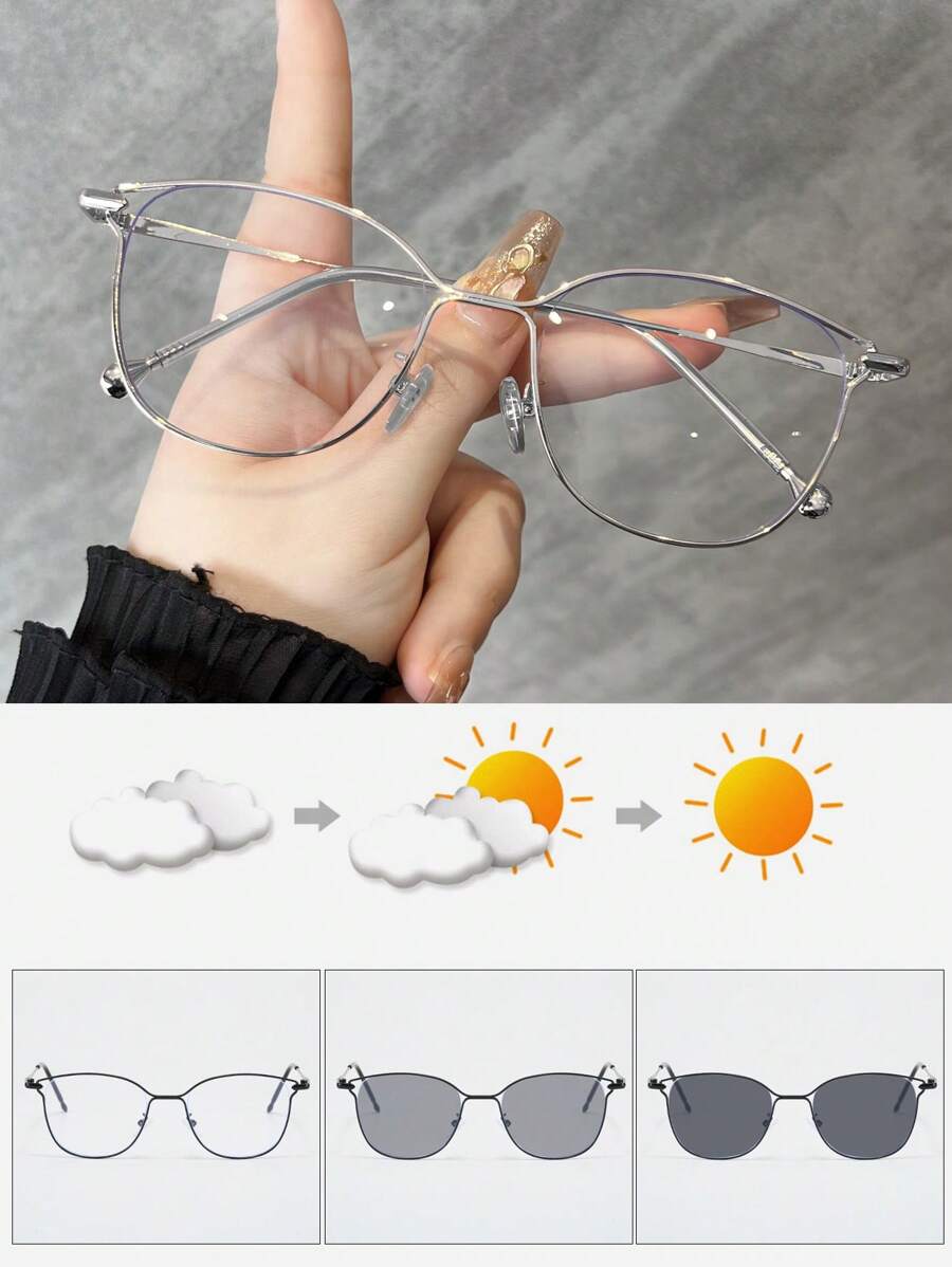 1 adet Metal Kedi Gözü Oyuk Çe - Sunglasses Cat Eye incelemesi ve fiyatı
