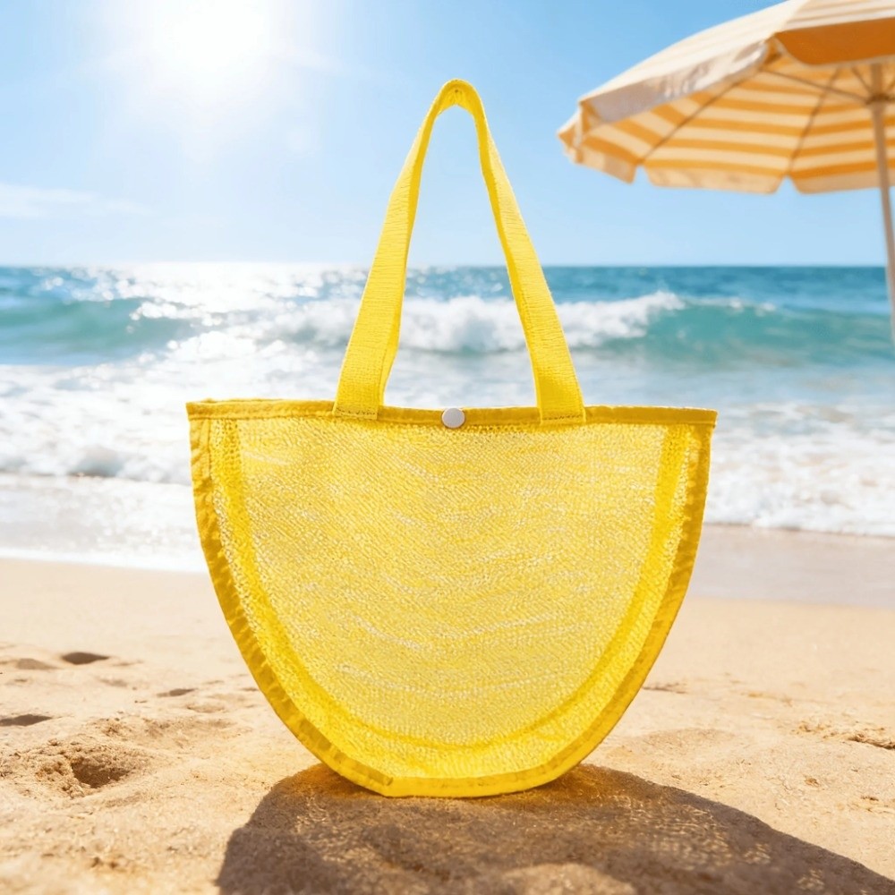 INS Hafif Düz Renkli File Çant - Tote Bag Beach incelemesi ve fiyatı