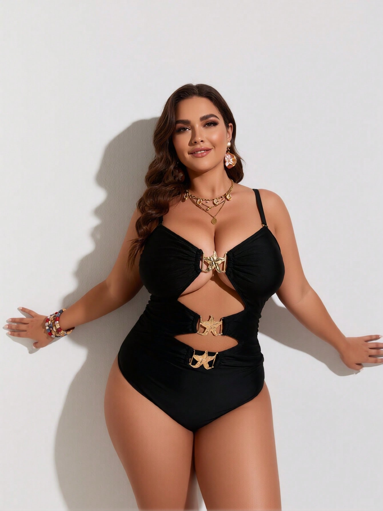 2026 Yeni Kadın Büyük Beden Te - Swimsuit Bikini Ruched incelemesi ve fiyatı