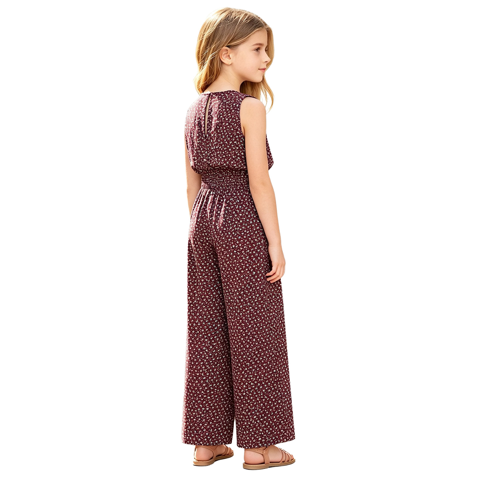 Çocuk Kız Yaz Moda Çiçek Tulum - Romper Floral Print incelemesi ve fiyatı