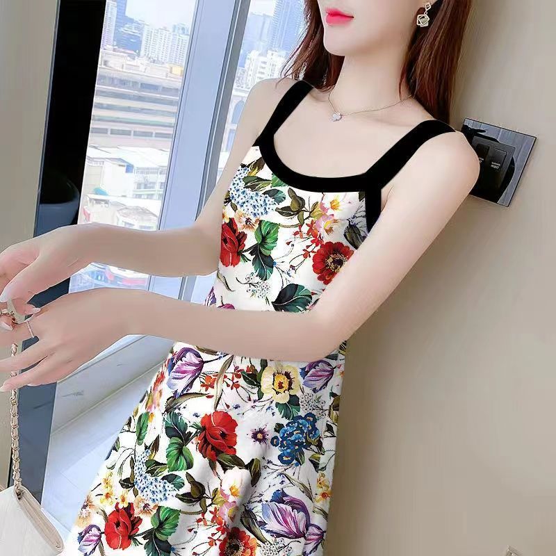 Yaz kadın moda çiçek baskı tat - Midi Skirt Floral incelemesi ve fiyatı