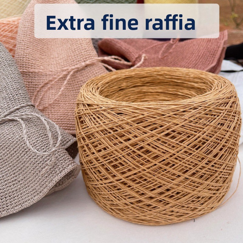 250 gr İnce Kağıt Rafya İpliği - Crochet Bag Raffia incelemesi ve fiyatı