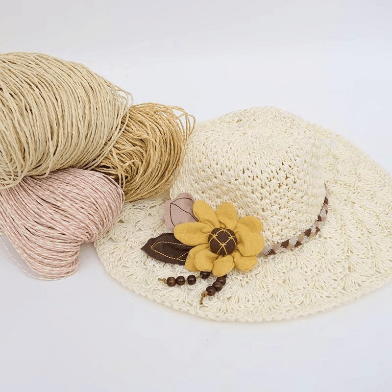 200g 2 katlı Pamuk Rafya İpliğ - Crochet Bag Raffia incelemesi ve fiyatı