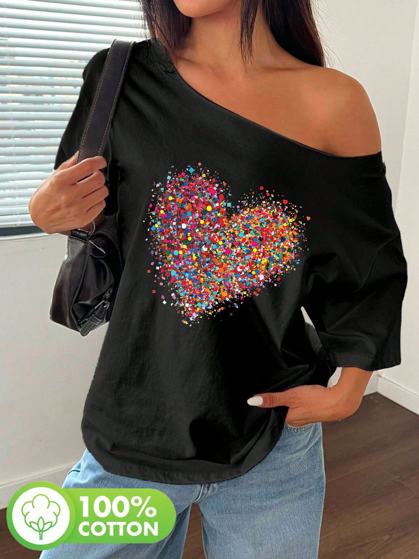 Artı Boyutu % 100% Pamuk Omuz  - Blouse Off Shoulder incelemesi ve fiyatı