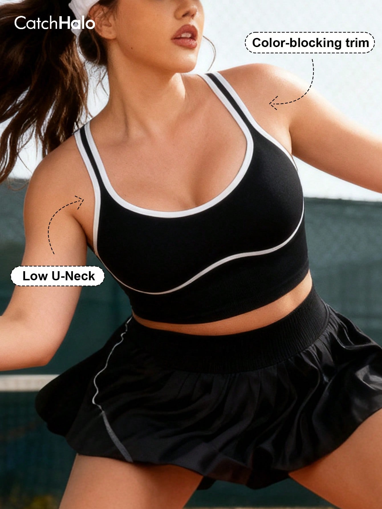 Kadın Büyük Beden Dikişsiz Bra - Crop Top Crochet incelemesi ve fiyatı