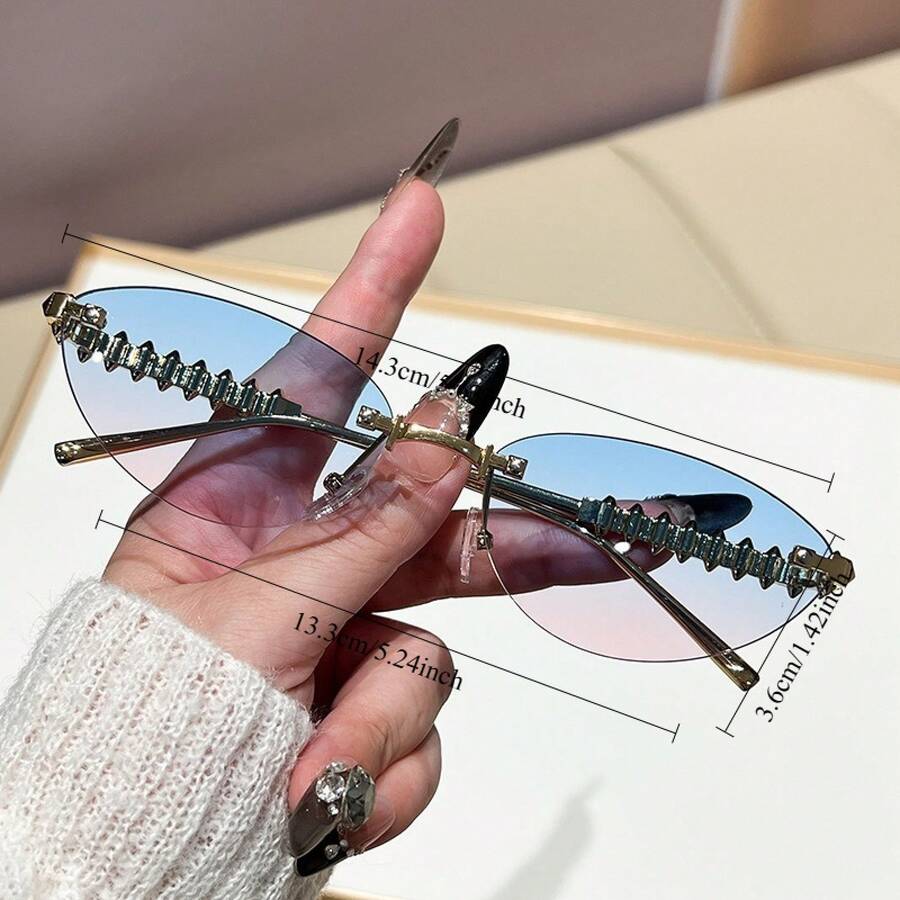 INS Metal Perçinli Çerçevesiz  - Sunglasses Cat Eye incelemesi ve fiyatı