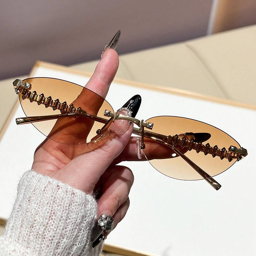 INS Metal Perçinli Çerçevesiz  - Sunglasses Cat Eye incelemesi ve fiyatı