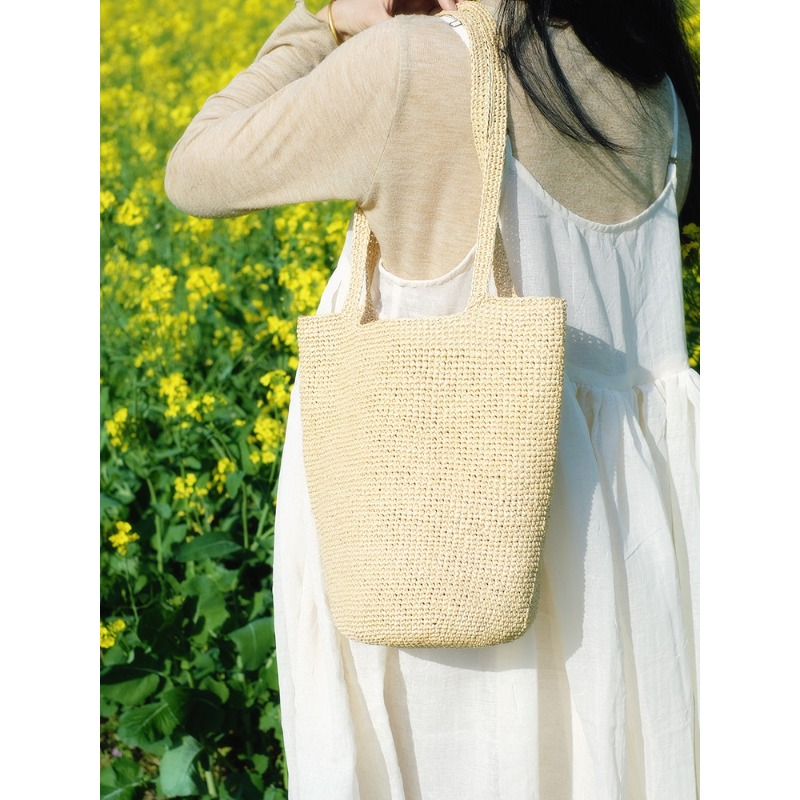 330g Rafya İpliği El Örgüsü Ha - Crochet Bag Raffia incelemesi ve fiyatı