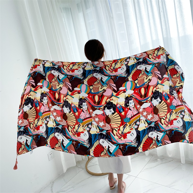 90x185cm pamuk keten baskı yaz - Linen Dress Wrap incelemesi ve fiyatı
